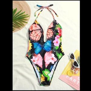Boho Floral Butterfly 🦋🌼 One Piece